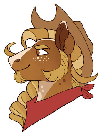 First colored sketch example First colored sketch example